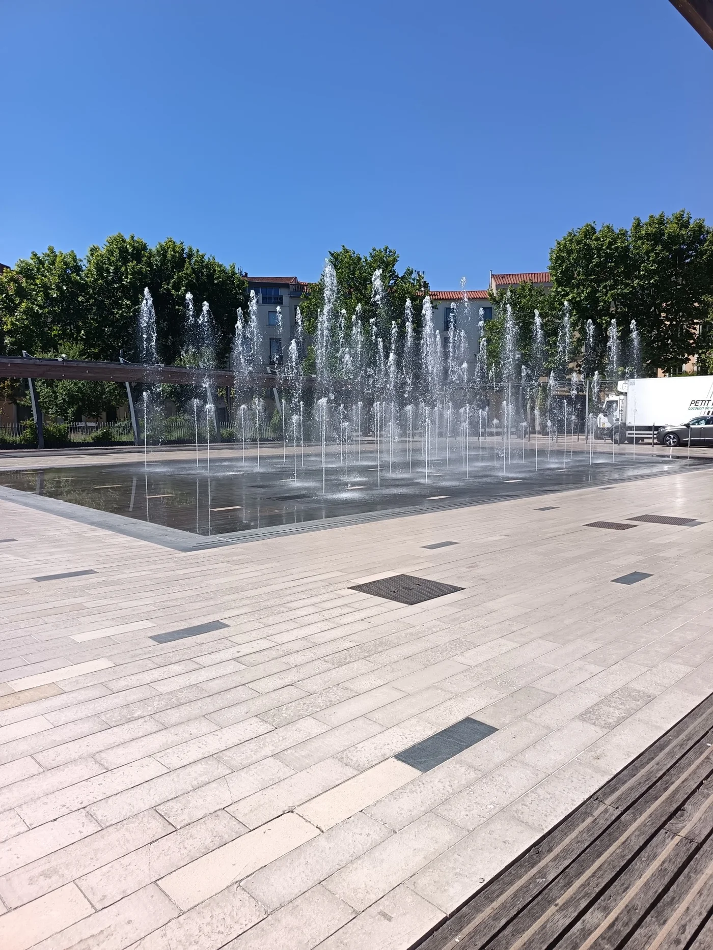 Fontaines urbaines à Béziers