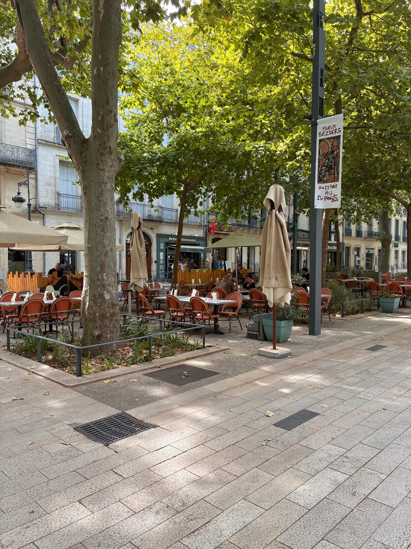 Vie commerçante à Béziers