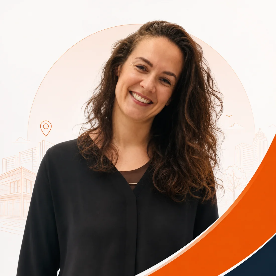 Portrait professionnel de Maïté OTT, conseillère en immobilier SAFTI